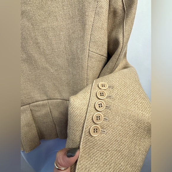BCBG Tan Wool Blazer - Picture 5 of 10